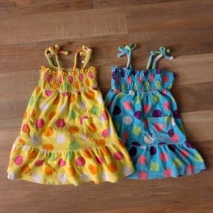 💙SET OF TWO💙 OP Swim girls 3T terry coverup